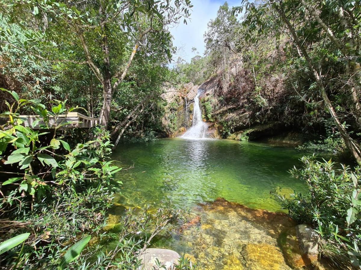 Cachoeira E Pousada Paraiso Dos Pandavas Alto Paraíso de Goiás Exterior foto
